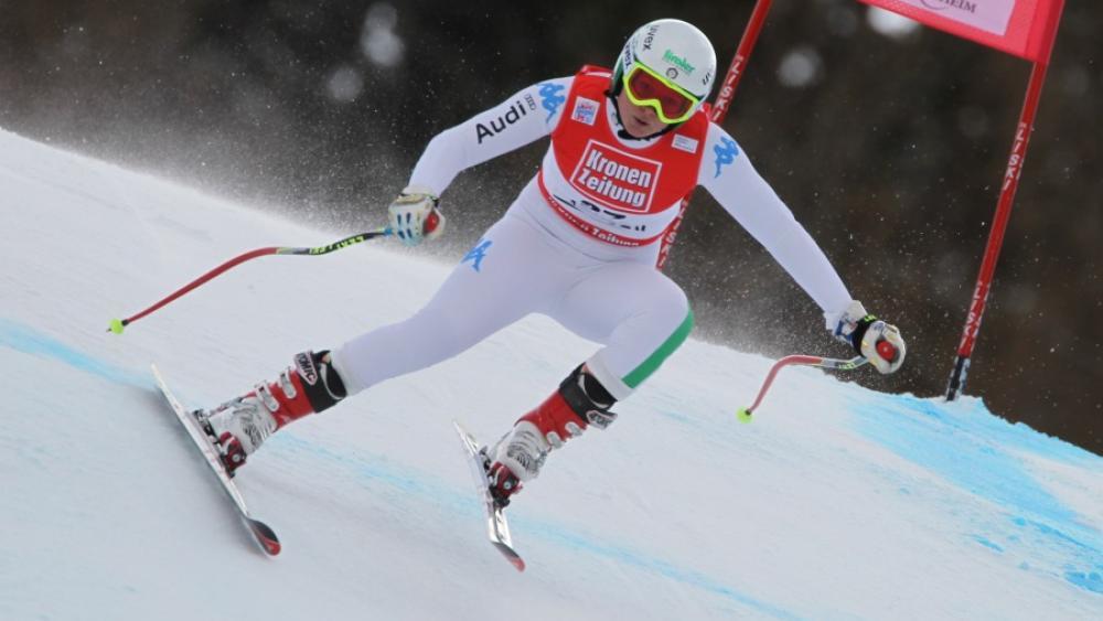 Lisa Agerer hat die Abfahrt in Sella Nevea gewonnen