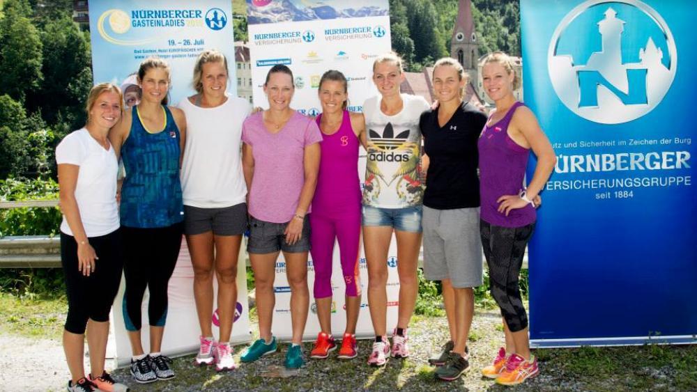 Beck, Görges, Knapp, Stosur, Rosolska, Vogt und Siegemund in Bad Gastein