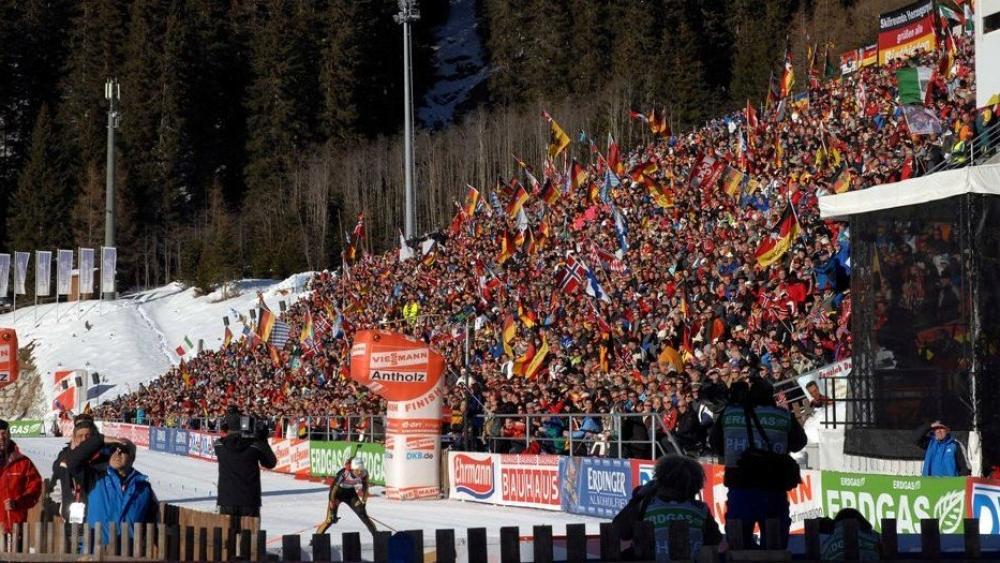 Aus Antholz wurde im Vorjahr im Fernsehen fast 112 Stunden in der Welt berichtet