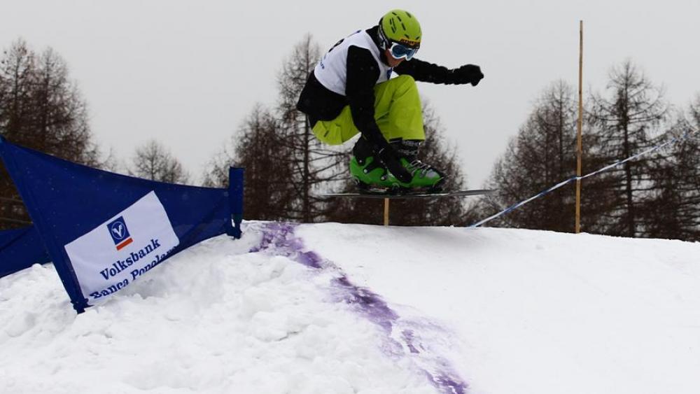 Die Boardercrosser ermittelten am Wochenende die Landesmeister