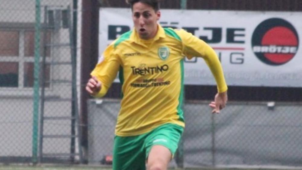Gabriel Brugger a joué pour la dernière fois pour Mezzocorona en Serie D