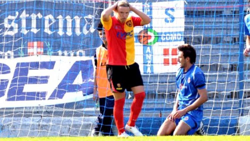 Michael Cia konnte beim Gastspiel in Vercelli keine Akzente setzen