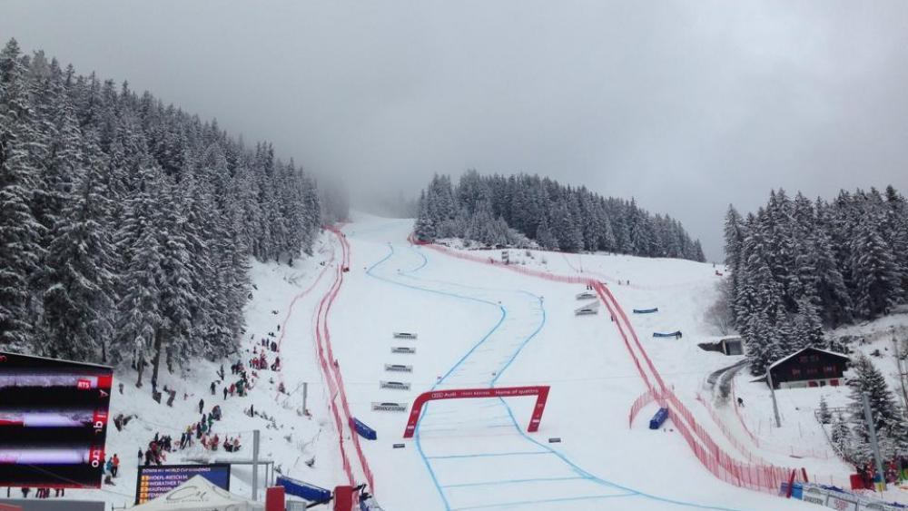 Der Start wurde wegen Nebel auf 12.30 Uhr verschoben