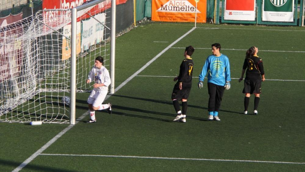 CFS-Offensivspielerin Stefania Dellagiacoma trug sich in die Torschützenliste ein.