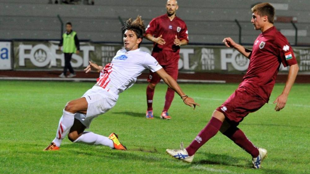 FCS-Mittelstürmer Simone Dell'Agnello agierte glücklos (Fotos Max Pattis)
Alessandro Campo war einer der Aktivposten
Simone Corazza agierte im Angriff des FC Südtirol