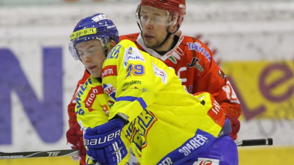 Treffen am 1. Spieltag aufeinander: Tobias Ebner und Michele Bertold (Foto Gaiser)