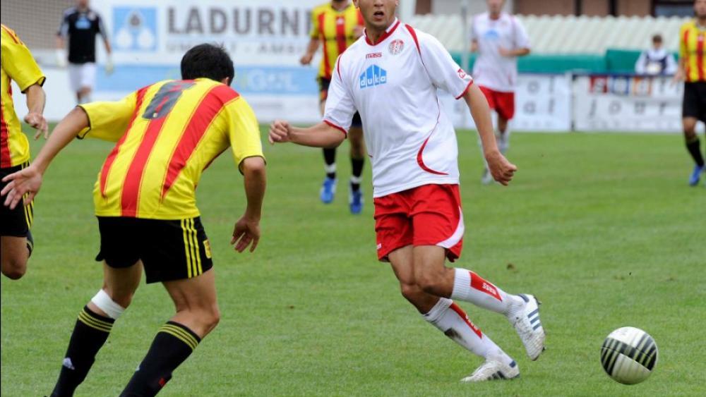 Sein Einsatz ist fraglich: Omar El Kaddouri (Foto M. Pattis)