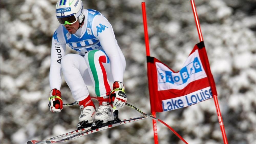 Peter Fill beim Training in Lake Louise (Pentaphoto/FISI)