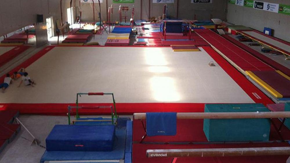 Les freestylers se produisent actuellement à l'art gym de Milan