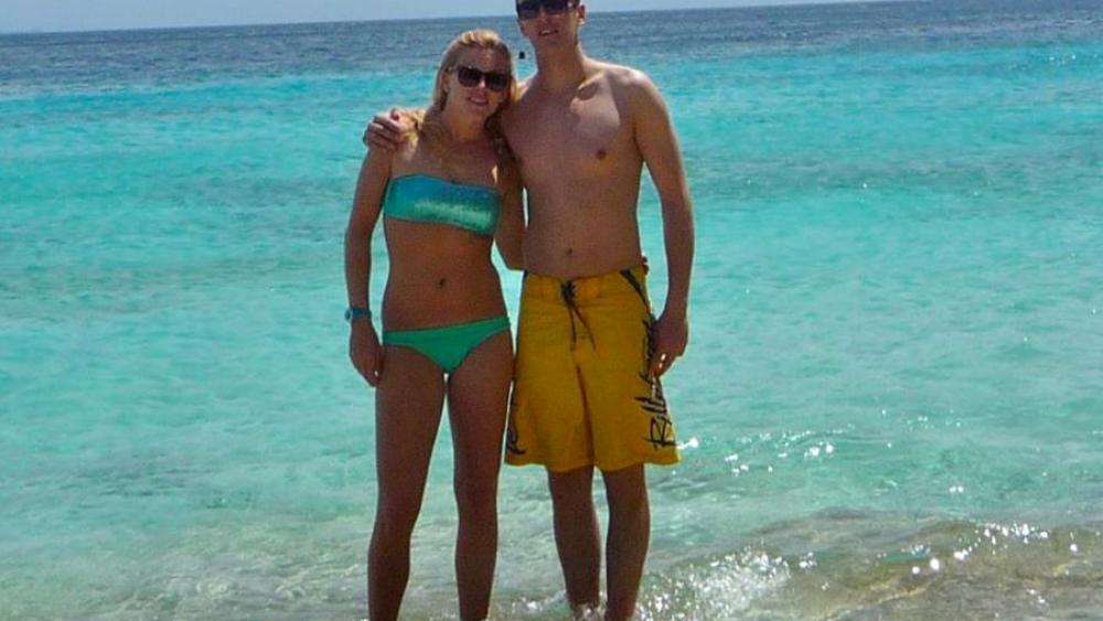 Sandra Gasparini vor kurzem im Urlaub mit ihrem Freund Patrick Mair
Die Sterzingerin beim Weltcup in Königssee