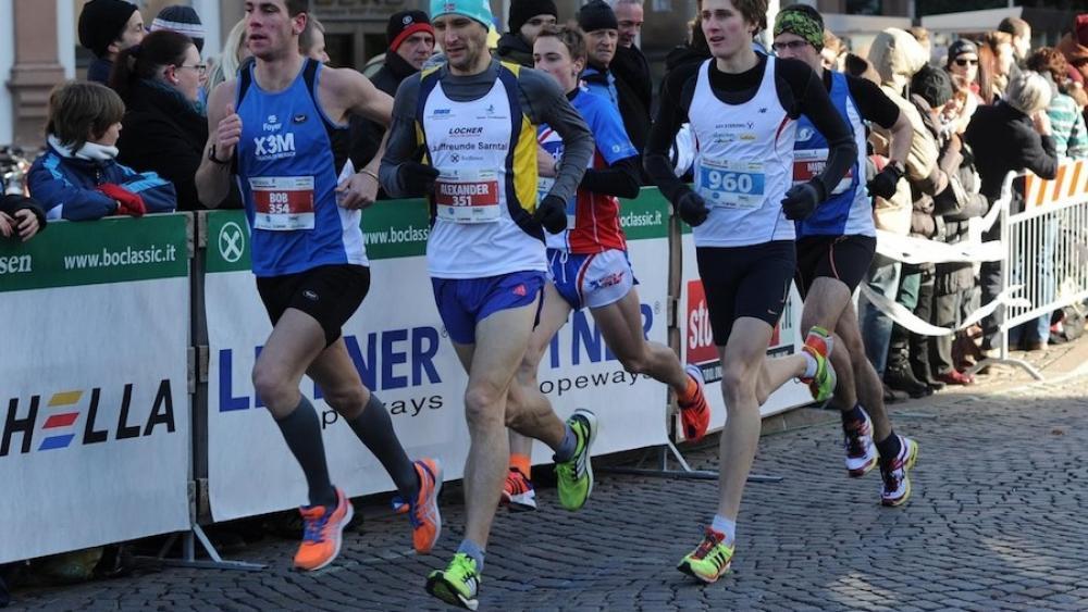 Alexander Stuffer (middle) won the men's race (Photo: Daniele Mosna)