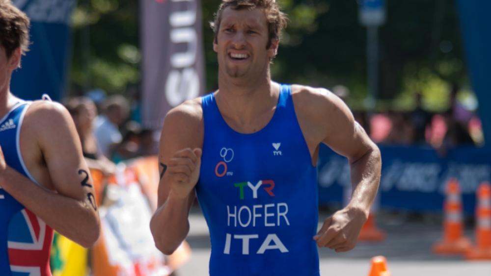 Triathlet Daniel Hofer aus Bozen.