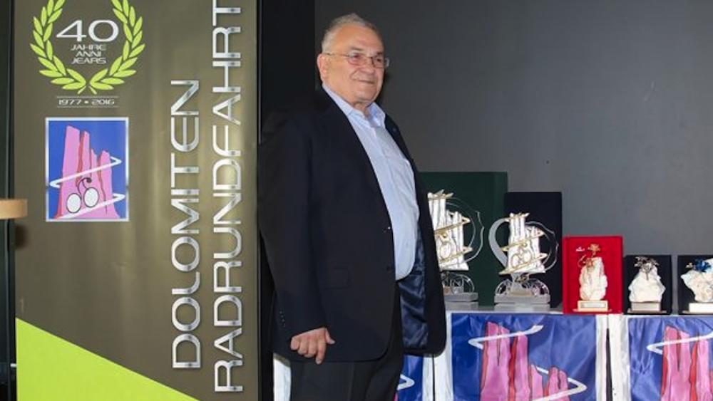 Organisator Carlo Bosin präsentierte die diesjährige Rundfahrt