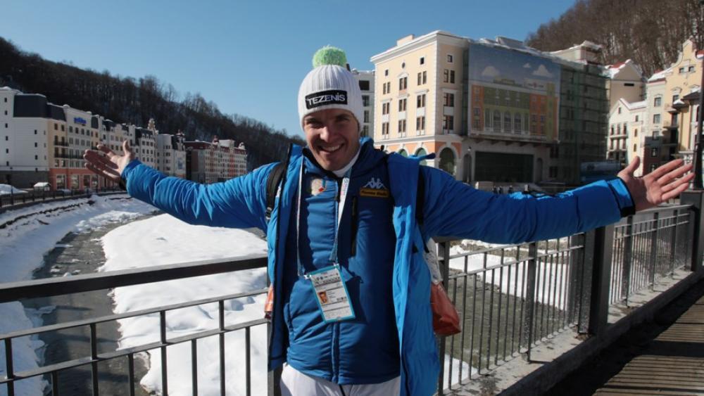 Christof Innerhofer in Sotschi, den Olympia-Ort von 2014 (Pentaphoto)