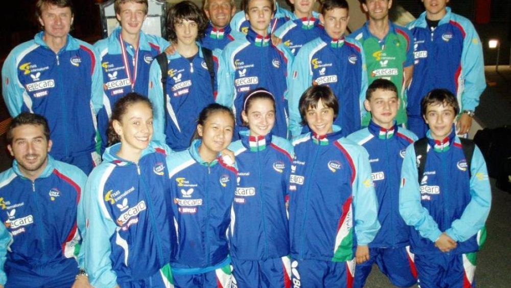 Giorgia et Jordy Piccolin faisaient partie de l'équipe nationale italienne pour le Championnat d'Europe