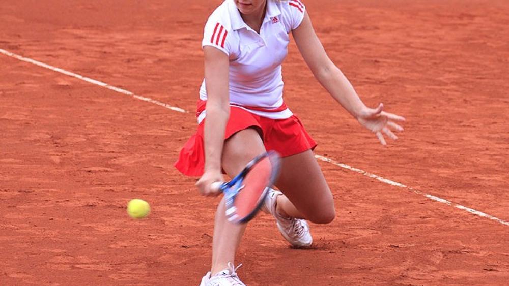 Jasmine Ladurner steht in Casarano im Hauptfeld