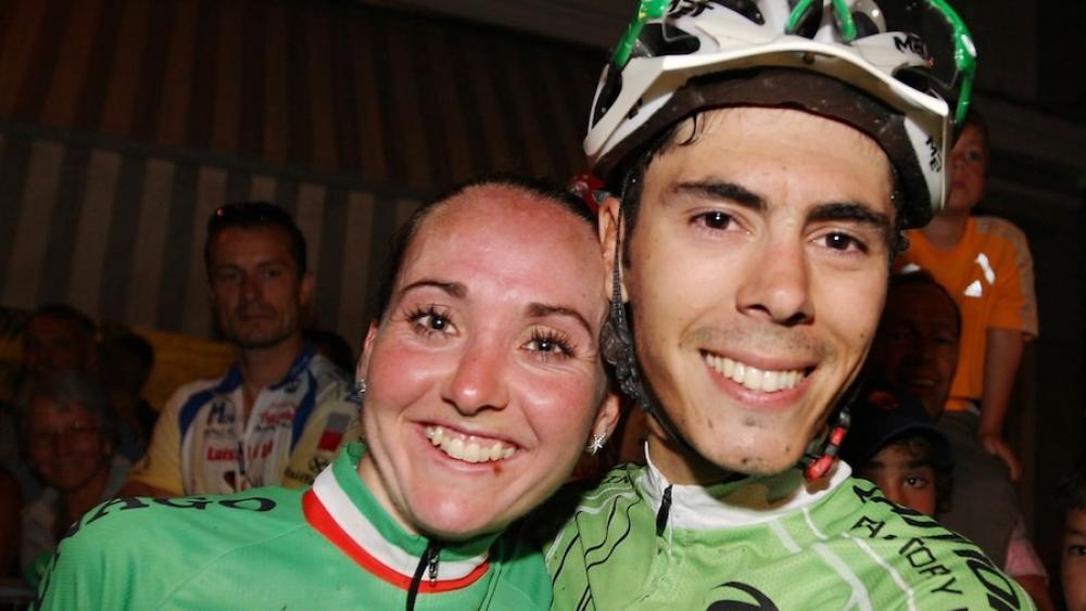 Eva Lechner und Marco Aurelio Fontana