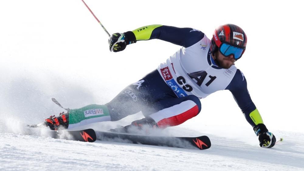 Simon Maurberger schied im Riesentorlauf aus (Pentaphoto)