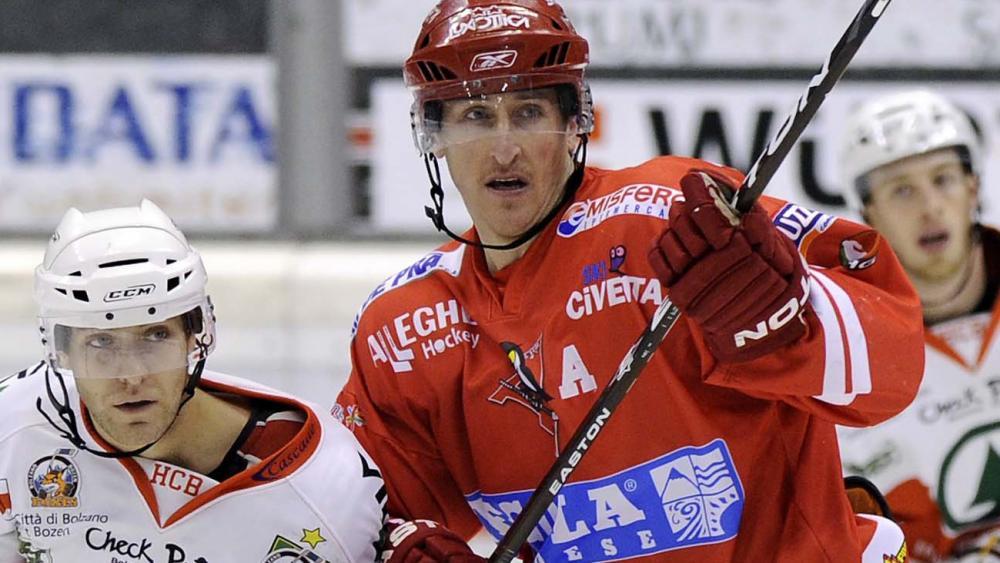 Der Rittner Neuerwerb Mac Faulkner mit dem Bozner Nick Mazzolini