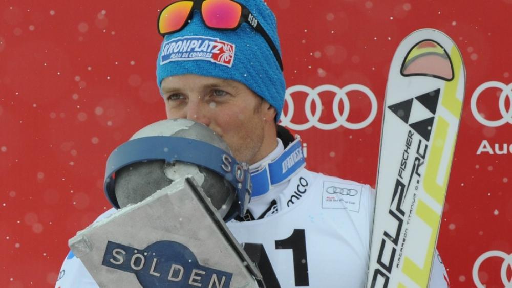 Manfred Mölgg beim Saisonauftakt in Sölden, wo er Zweiter wurde (Pentaphoto)