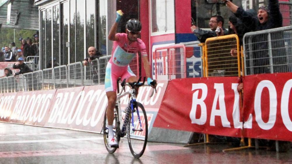 Vincenzo Nibali steht vor dem Gesamtsieg beim Giro d'Italia