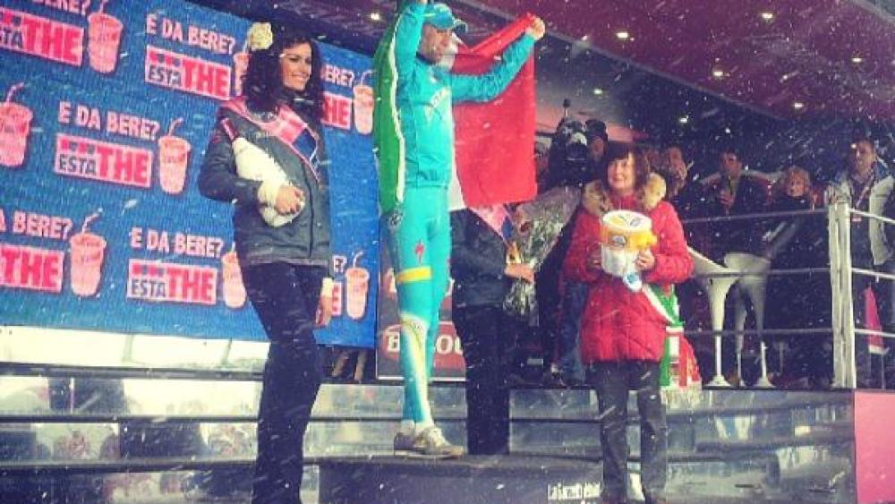 Vincenzo Nibali steht nach seinem Erfolg am Samstag vor dem Giro-Sieg 2013