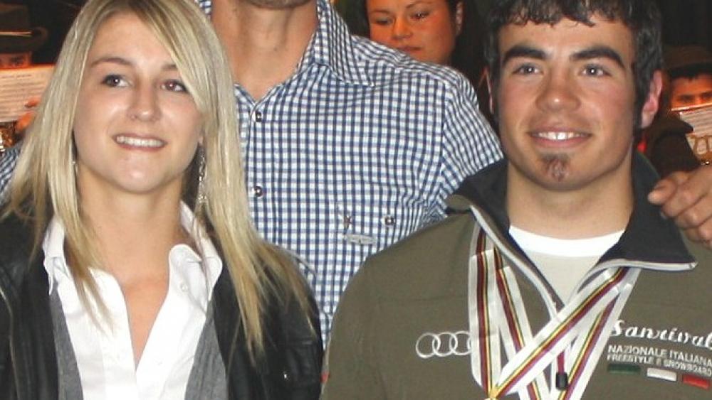Nadya Ochner and Edwin Coratti