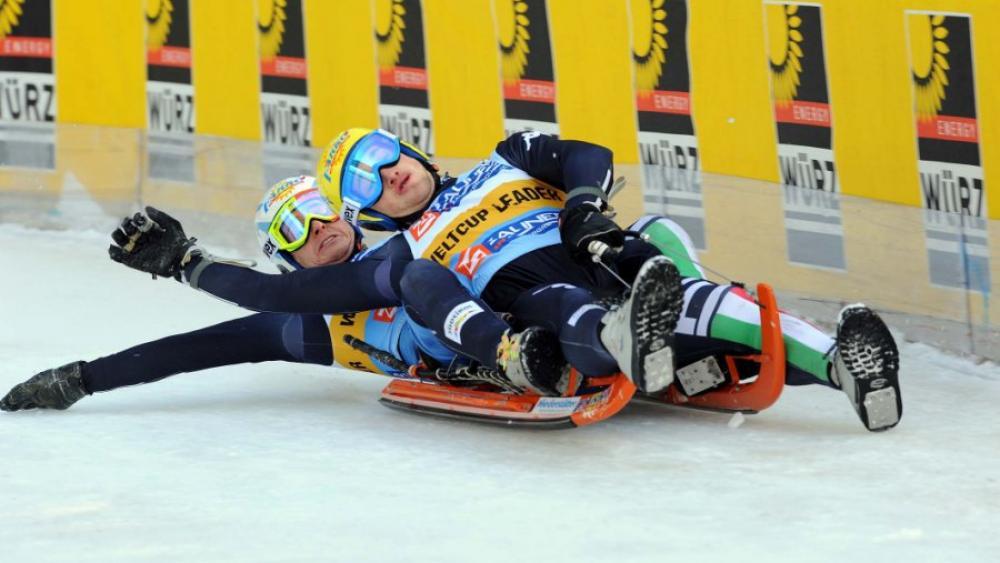 Patrick Pigneter und Florian Clara feierten den 19. Weltcupsieg (Foto: Hermann Sobe)