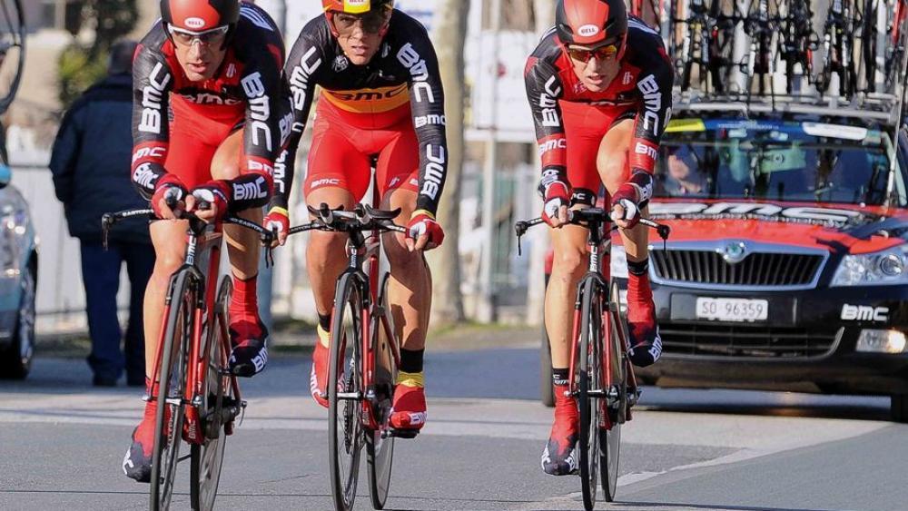 Manuel Quinziato stellte sich auch beim "AGR" in den Dienst des BMC-Teams.