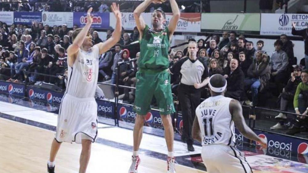 Tomas Ress blieb in Caserta ein Punktgewinn verwehrt (Foto menssanabasket.it)
