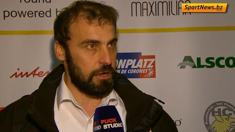 Robert Rittner SportNews-TV: Rittens-Co glaubt an seine Jungs - Eishockey | SportNews.bz