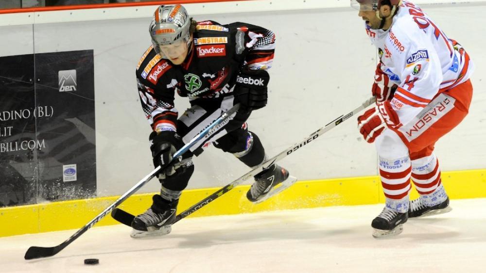 Thomas Spinell und seine Rittner Teamkollegen empfangen Alleghe.