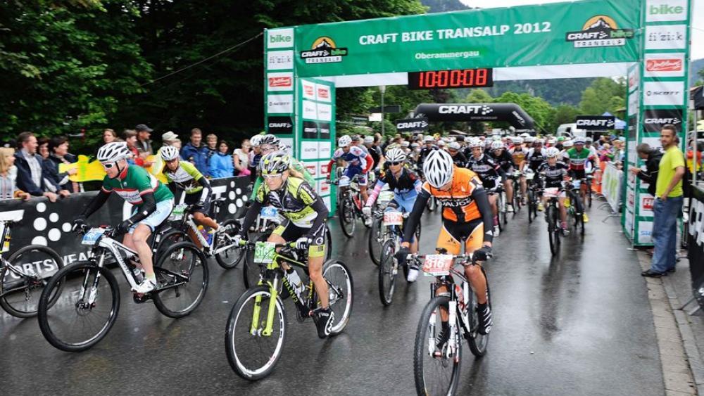 1200 Mountainbiker gehen in Oberammergau an den Start (Foto: Musch)