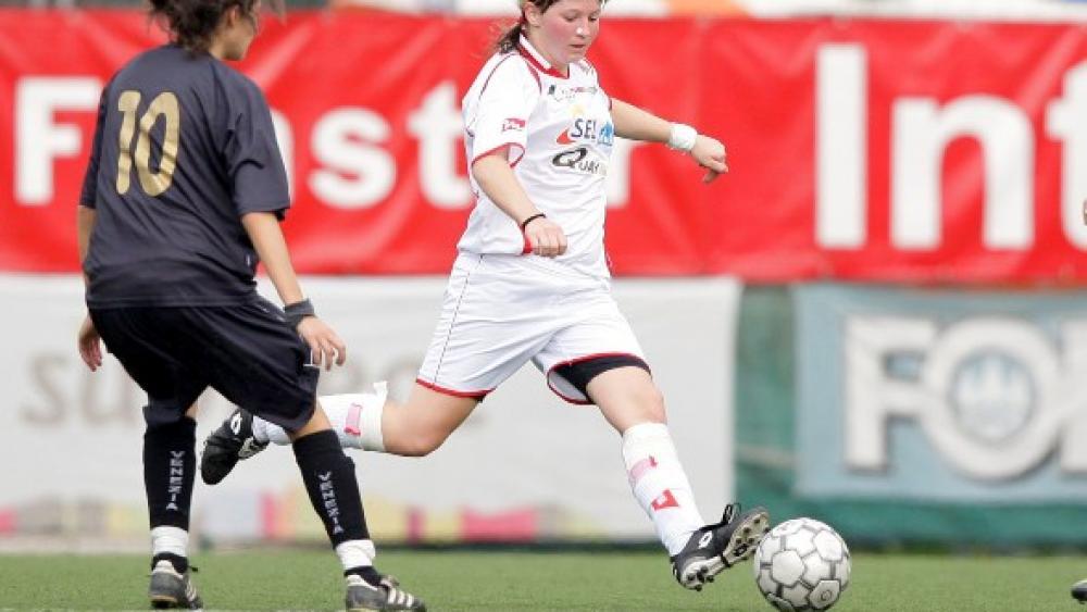 CFS-Abwehrspielerin Marion Steinhauser (Foto D. Runggaldier)