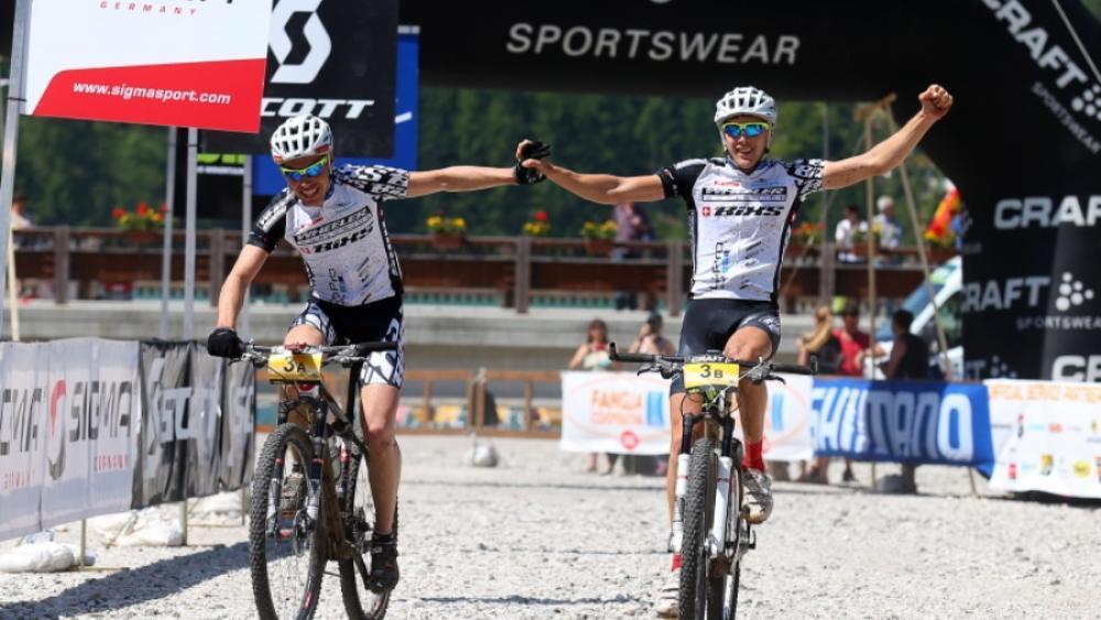 Thomas Stoll und Konny Looser siegten heute bei den Männern