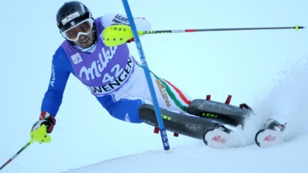 Patrick Thaler belegte im Slalom den dritten Platz.