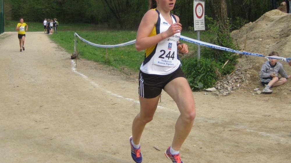 Sophia Tobanelli von den Lauffreunden Sarntal gewann die Altersklasse der Zöglinge