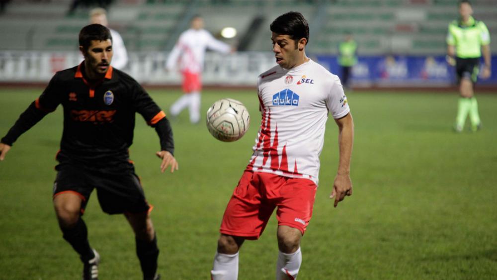 Glücklos: Giacomo Tulli (Foto Huber)
Gabriel Brugger