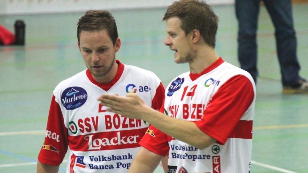 Sieg für Dean Turkovic, Mario Sporcic und dem SSV Bozen...
... Niederlage dagegen für Michl Niederwieser und Brixen