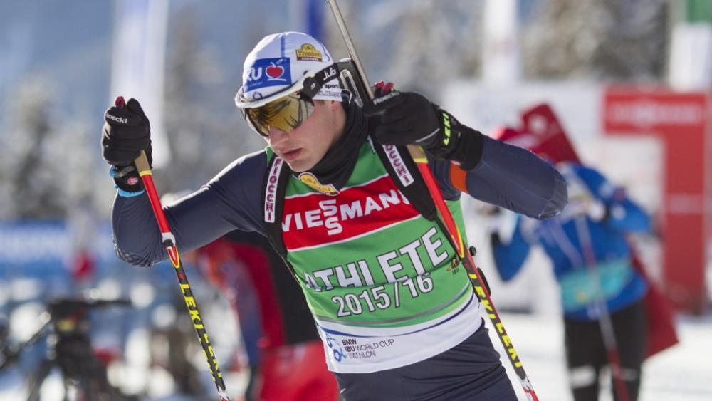 Dominik Windisch geht mit Startnummer 48 ins Rennen (Fotos: Christian Manzoni)
Erik Lesser vom deutschen Biathlonteam