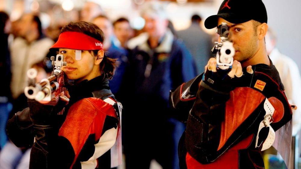 Petra Zublasing und Niccolò Campriani