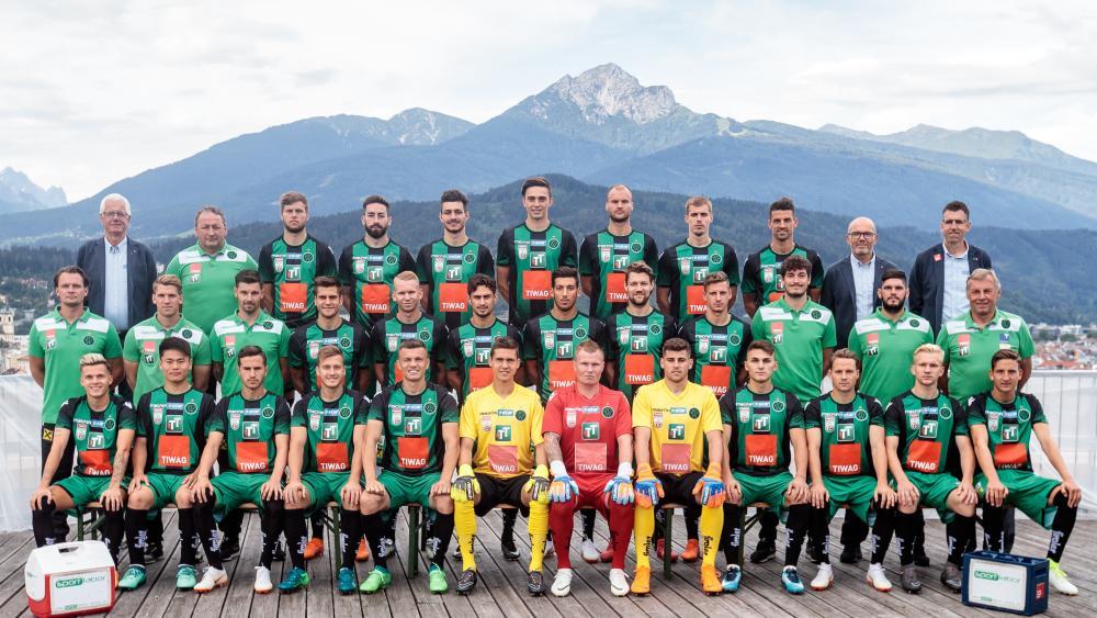 Der Kader des FC Wacker Innsbruck ist startklar. © APA / EXPA/JOHANN GRODER