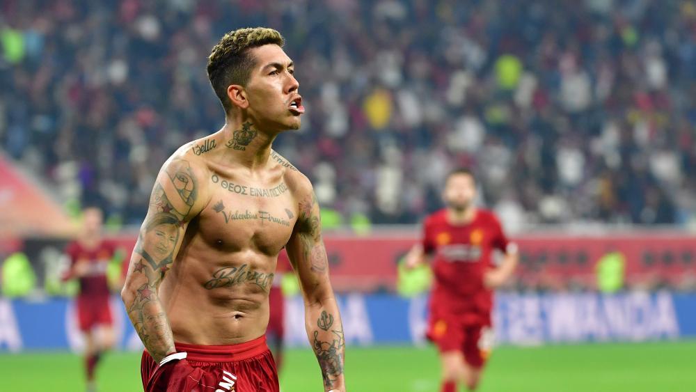 Roberto Firmino schoss Liverpool zum Titel. © APA/afp / GIUSEPPE CACACE