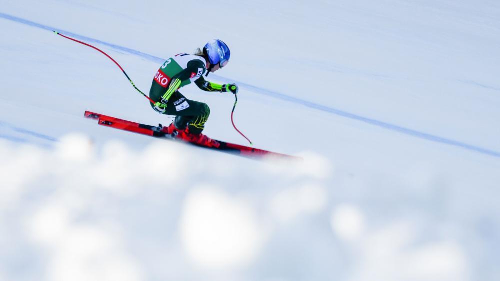 Shiffrin fährt nicht nach Russland. © APA/afp / NIKOLAY DOYCHINOV