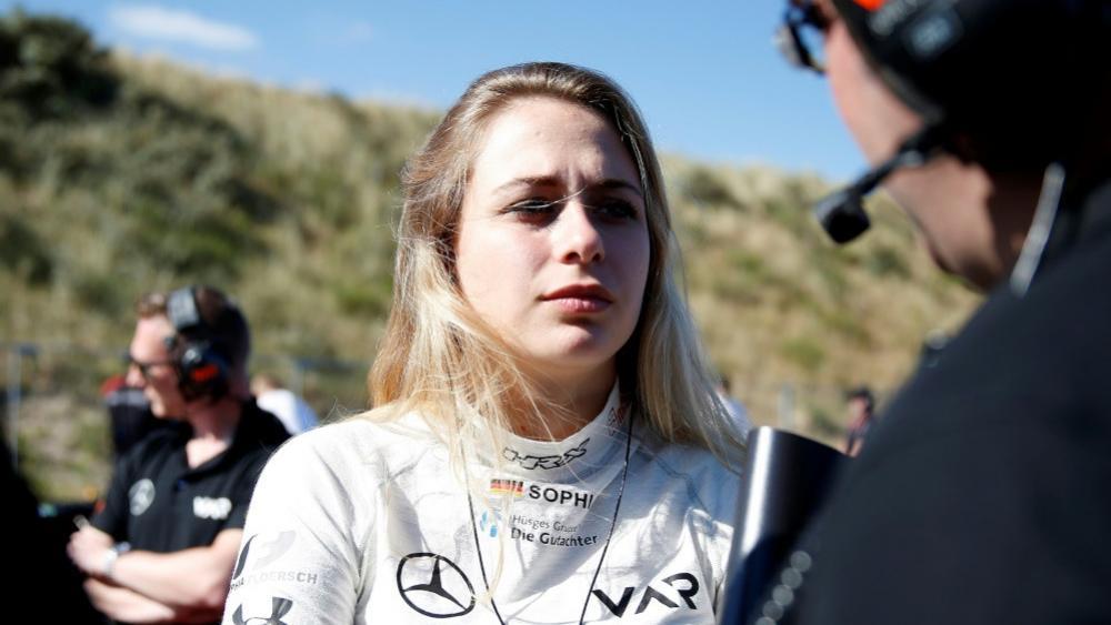 Sophia Flörsch wants to go to Formula 1. © PIXATHLON/SID