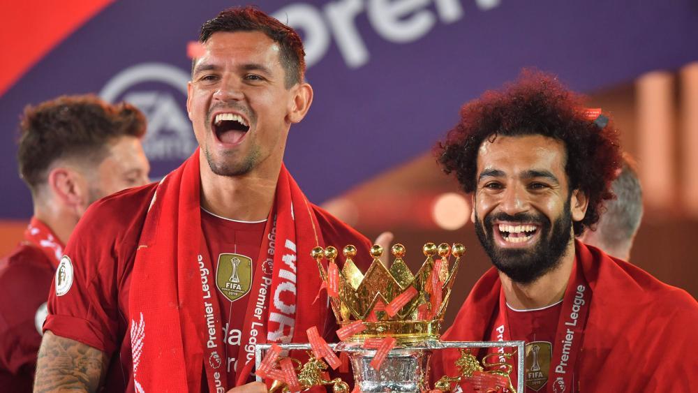 Dejan Lovren (links) verlässt Liverpool. © APA/afp / PAUL ELLIS