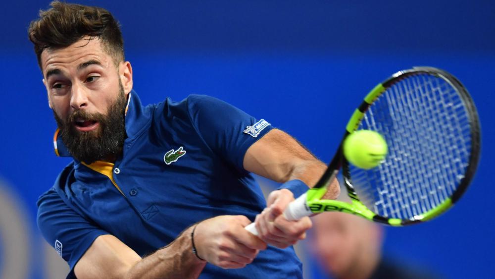 Benoit Paire ist positiv auf das Coronavirus getestet worden © APA/afp / PASCAL GUYOT