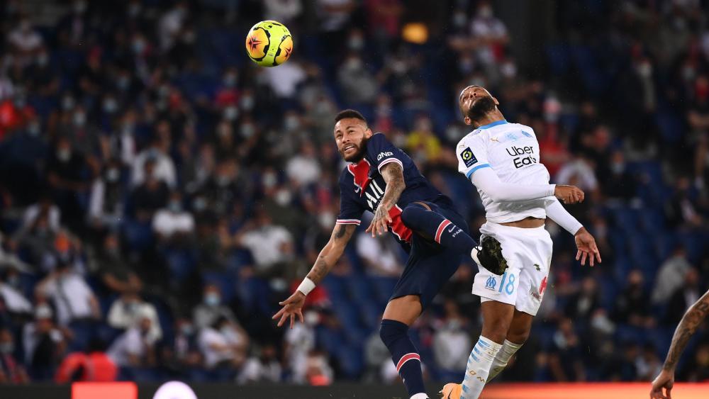 Paris und Marseille lieferten sich ein hitziges Duell © APA/afp / FRANCK FIFE