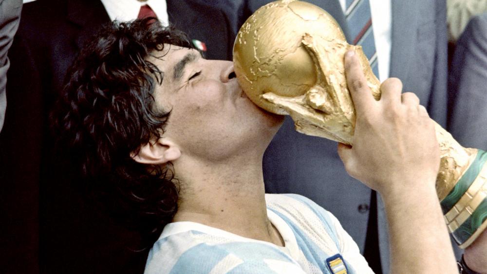 Diego Maradona feiert runden Geburtstag. © AFP / STAFF