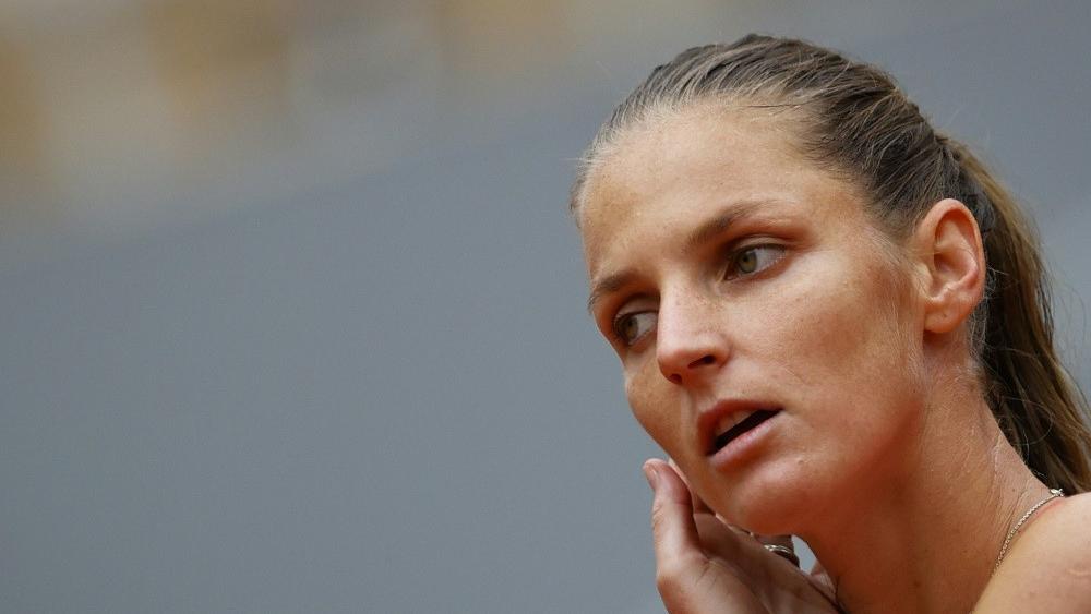 Für Karolina Pliskova ist in der zweiten Runde Schluss © SID / THOMAS SAMSON